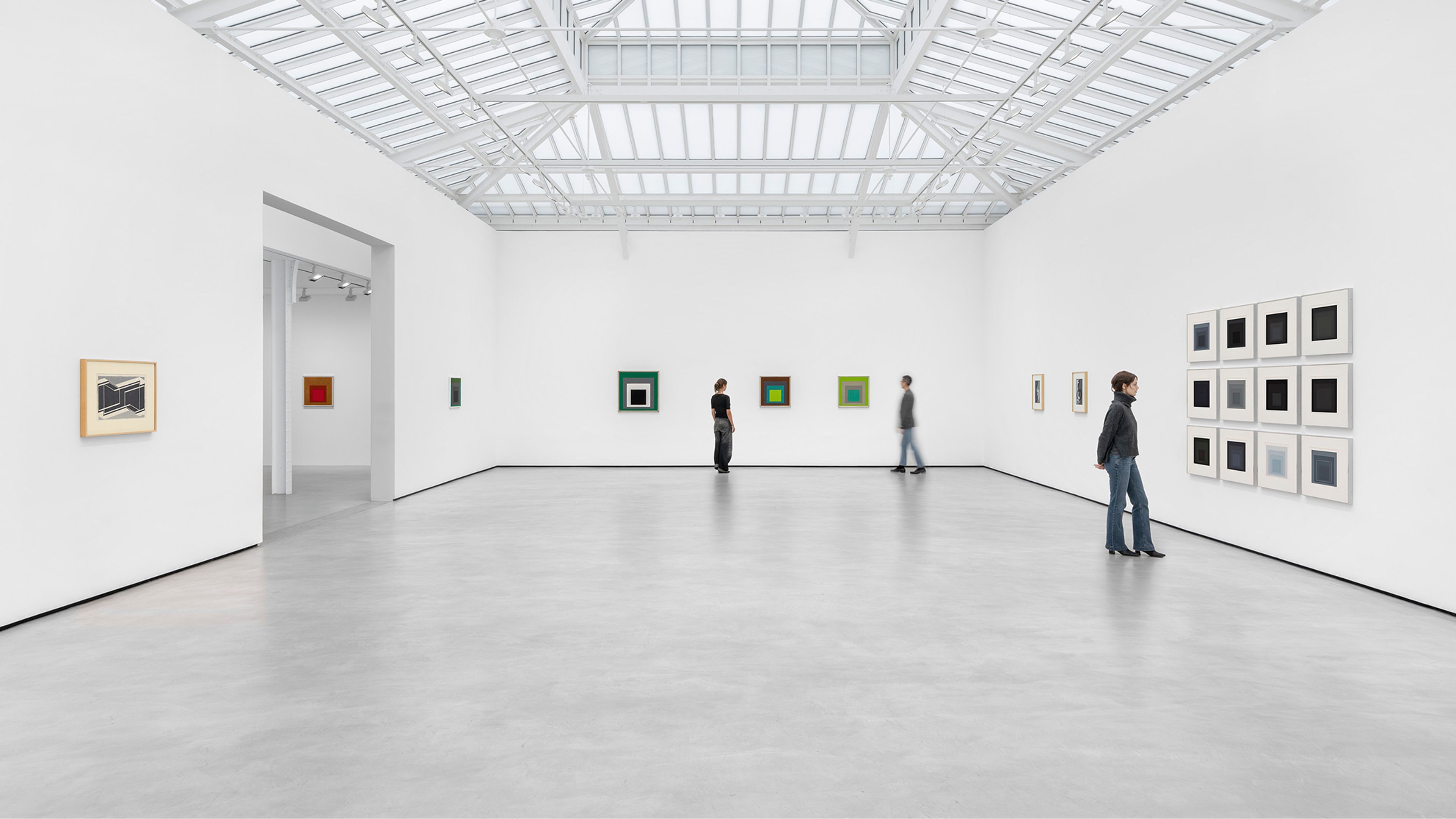 Warm living room with art on the wall